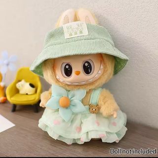 LABUBU ワンピース帽子セット(キャラクターグッズ)