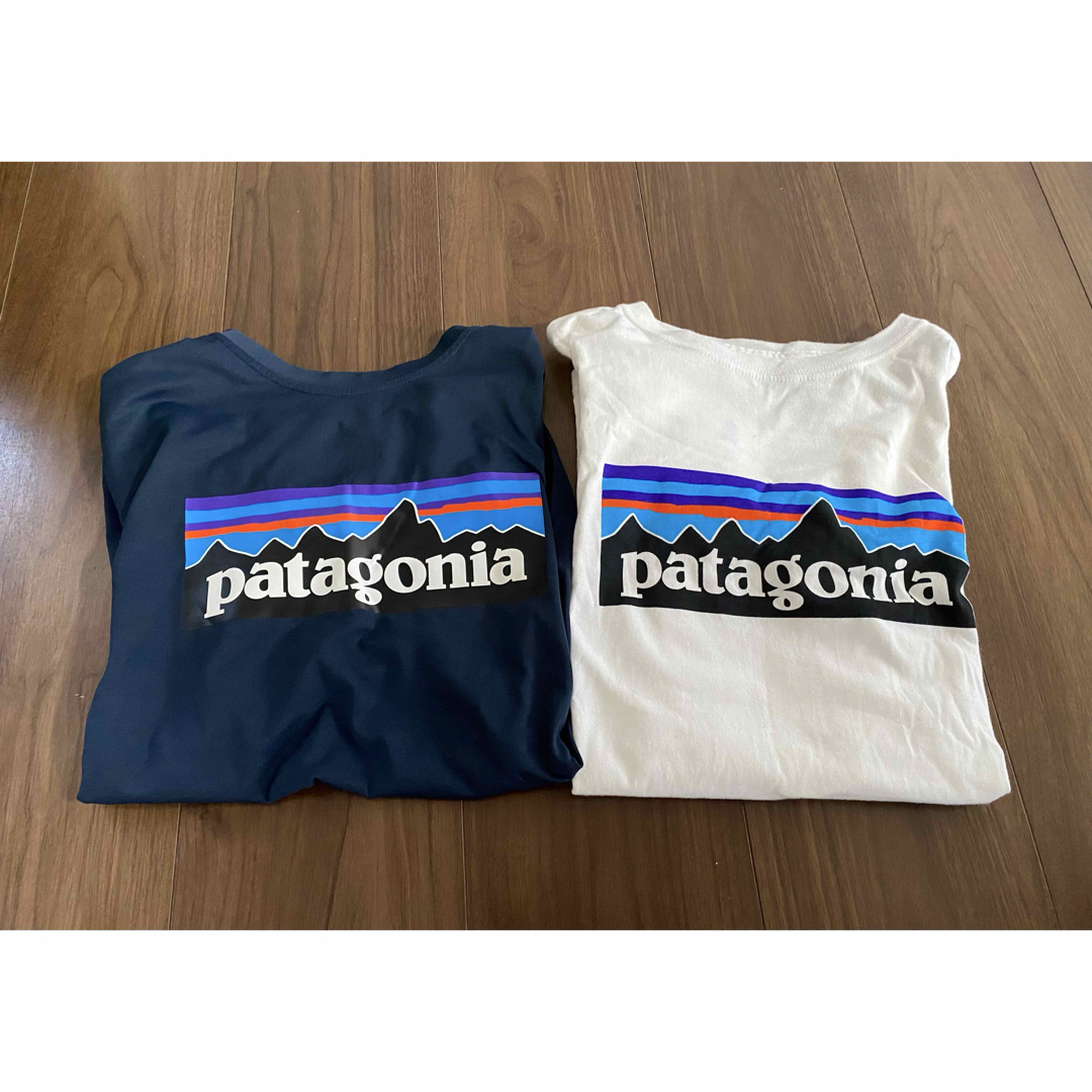 patagonia(パタゴニア)のパタゴニア・キッズロゴTシャツXL キッズ/ベビー/マタニティのキッズ服男の子用(90cm~)(Tシャツ/カットソー)の商品写真