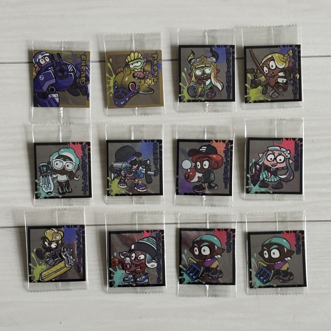 BANDAI(バンダイ)のスプラトゥーン3  陣取大戦ナワバトラー ウエハース シール12枚セット エンタメ/ホビーのコレクション(その他)の商品写真