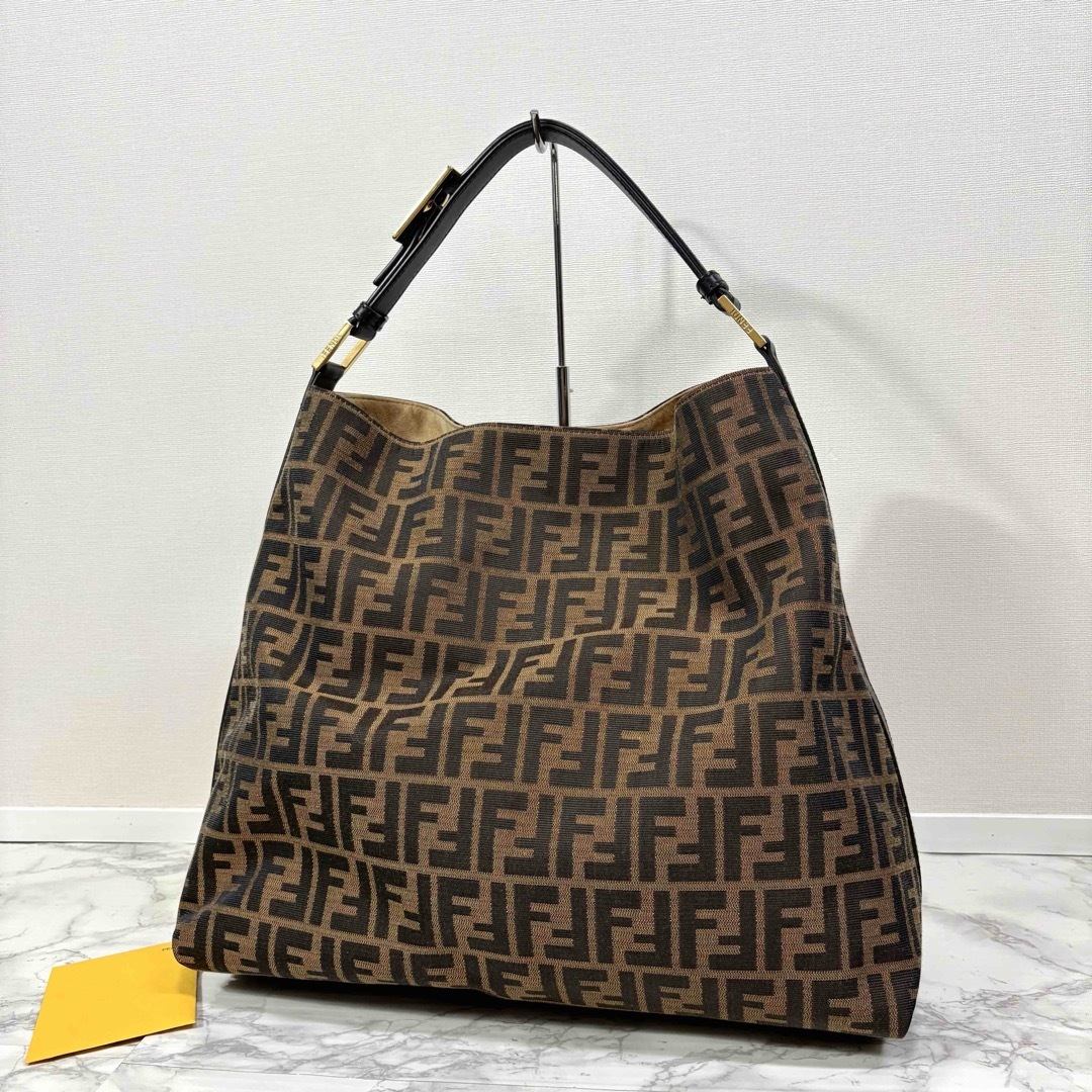 FENDI - 未使用級 FENDI BORSA HOBO ZUCCA SHOULDER BAGの通販 FENDI - 未使用級 FENDI BORSA HOBO ZUCCA SHOULDER BAGの通販