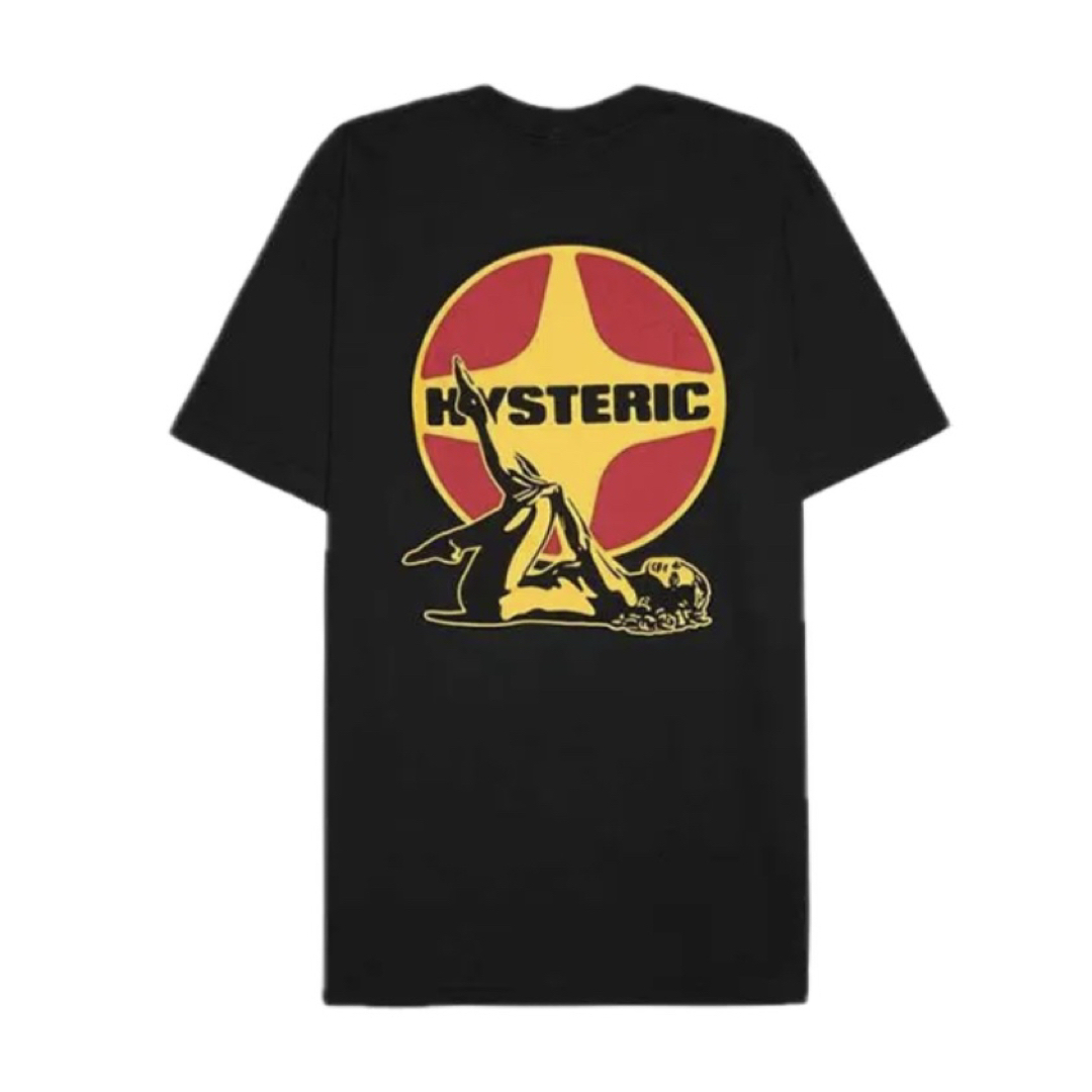 HYSTERIC GLAMOUR(ヒステリックグラマー)のM Supreme HYSTERIC GLAMOUR Pin Up Tee 黒 メンズのトップス(Tシャツ/カットソー(半袖/袖なし))の商品写真