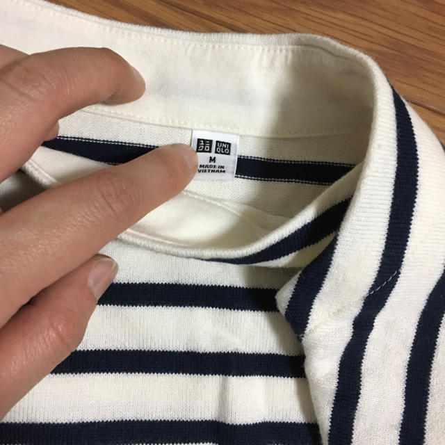 UNIQLO(ユニクロ)のユニクロ ボーダー ワンピース レディースのワンピース(ロングワンピース/マキシワンピース)の商品写真