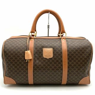 セリーヌ(CELINE)のCELINE セリーヌ ボストンバッグ トラベルバッグ 旅行鞄 ブラウン PVC レザー メンズ レディース ファッション USED 【中古】(ボストンバッグ)