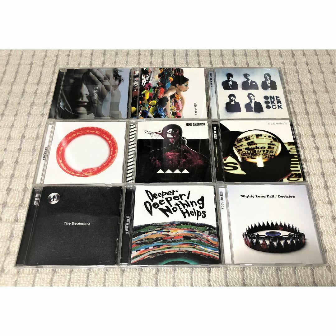 ONE OK ROCK シングル CD 全9枚セット