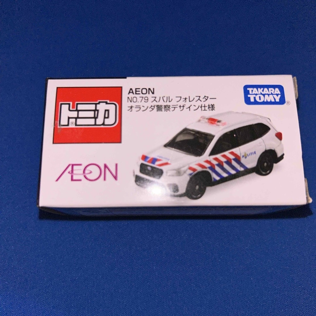トミカ イオン限定 スバル フォレスター オランダ警察デザイン仕様 新品 エンタメ/ホビーのおもちゃ/ぬいぐるみ(ミニカー)の商品写真