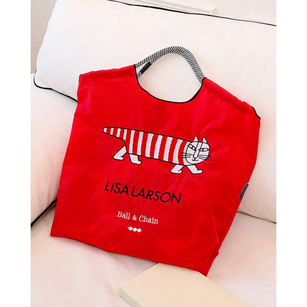 Lisa Larson(リサラーソン)のリサラーソン エコバッグ トートバッグ LISA LARSON レディースのバッグ(トートバッグ)の商品写真