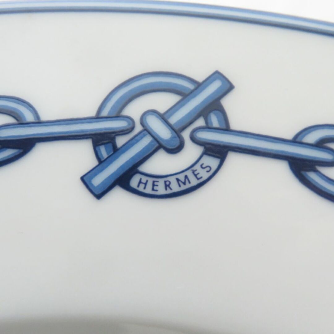 HERMES - 未使用 HERMES エルメス シェーヌダンクル 大皿 1枚 HERMES - 未使用 HERMES エルメス シェーヌダンクル 大皿 1枚