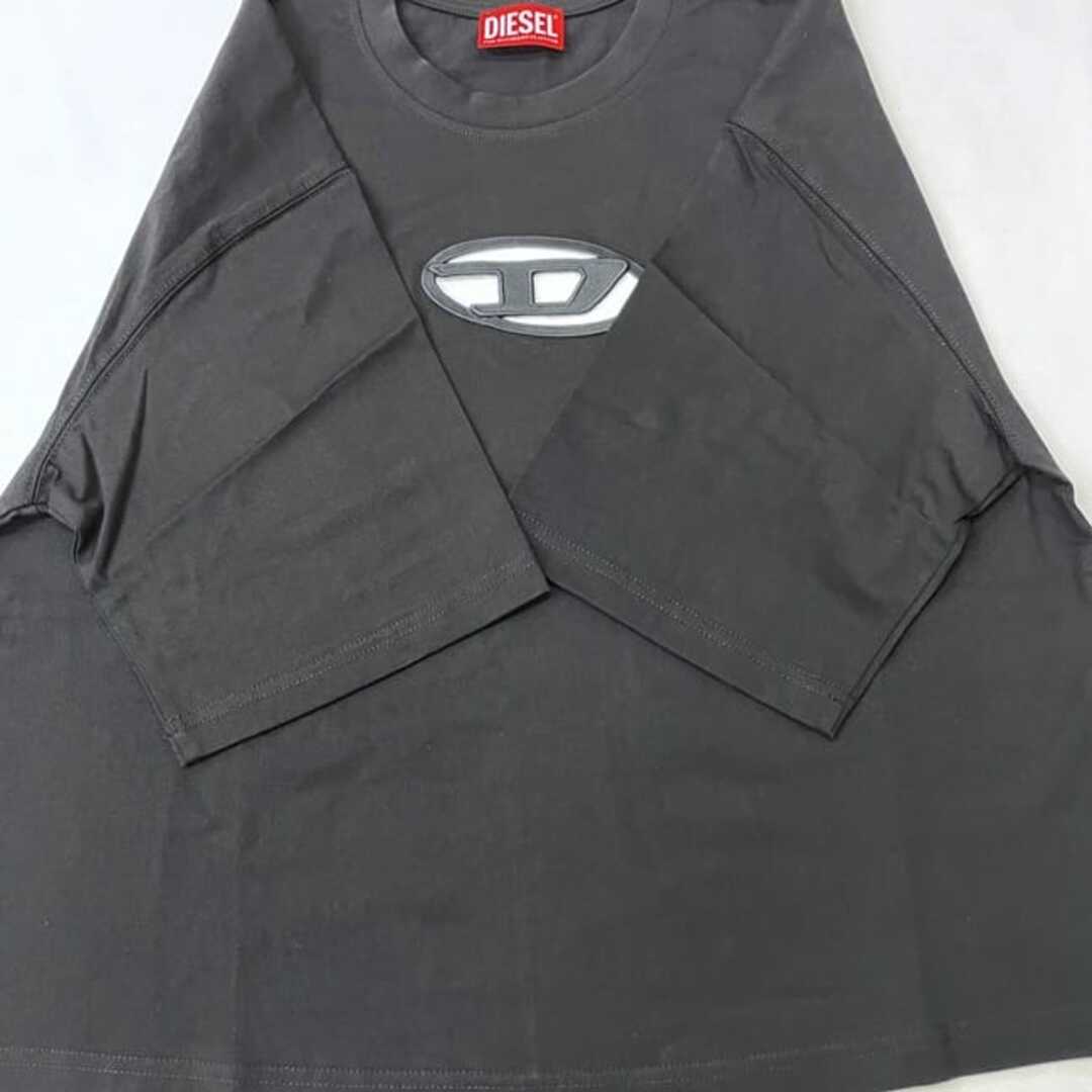 ディーゼル Tシャツ T-ROWY-OD ブラック A115590NIAX Mサイズ