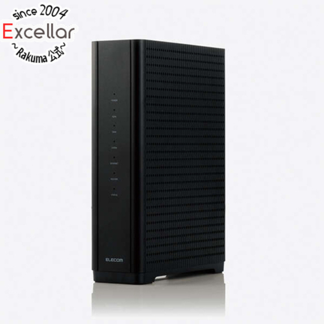 ELECOM(エレコム)のエレコム製 Wi-Fi 7 5765+2882+688Mbps セキュリティ搭載10Gルーター WRC-BE94XSD-B ブラック スマホ/家電/カメラのPC/タブレット(PC周辺機器)の商品写真