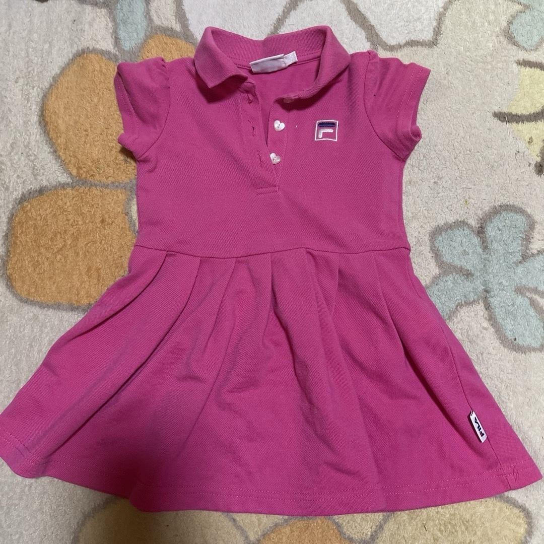 FILA(フィラ)のFILAワンピース キッズ/ベビー/マタニティのキッズ服女の子用(90cm~)(ワンピース)の商品写真