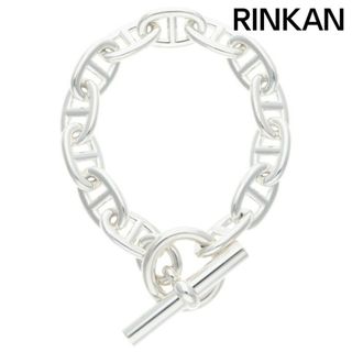 エルメス(HERMES)のエルメス  Chaine d'Ancre TGM シェーヌダンクルTGMシルバーブレスレット メンズ 13LINK(ブレスレット)