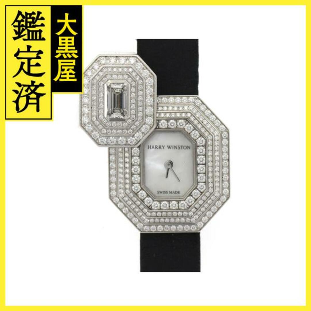 HARRY WINSTON(ハリーウィンストン)のハリーウィンストン エメラルド シグネチャー HJTQHM24WW005 【472】 レディースのファッション小物(腕時計)の商品写真