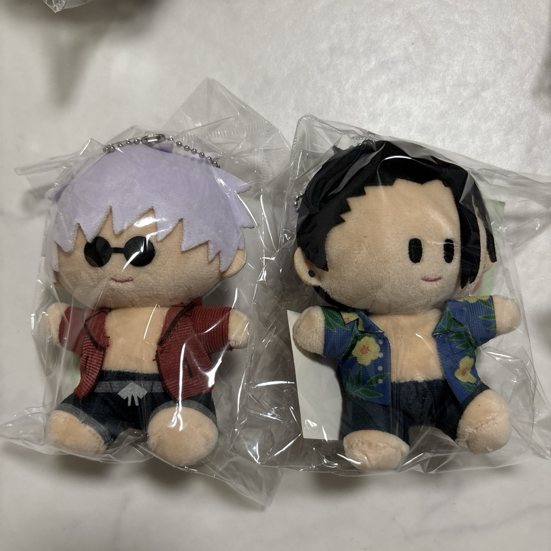 movic(ムービック)の呪術廻戦 第2期 よりぬいミニ ぬいぐるみ 五条悟&夏油傑 めんそ エンタメ/ホビーのおもちゃ/ぬいぐるみ(ぬいぐるみ)の商品写真