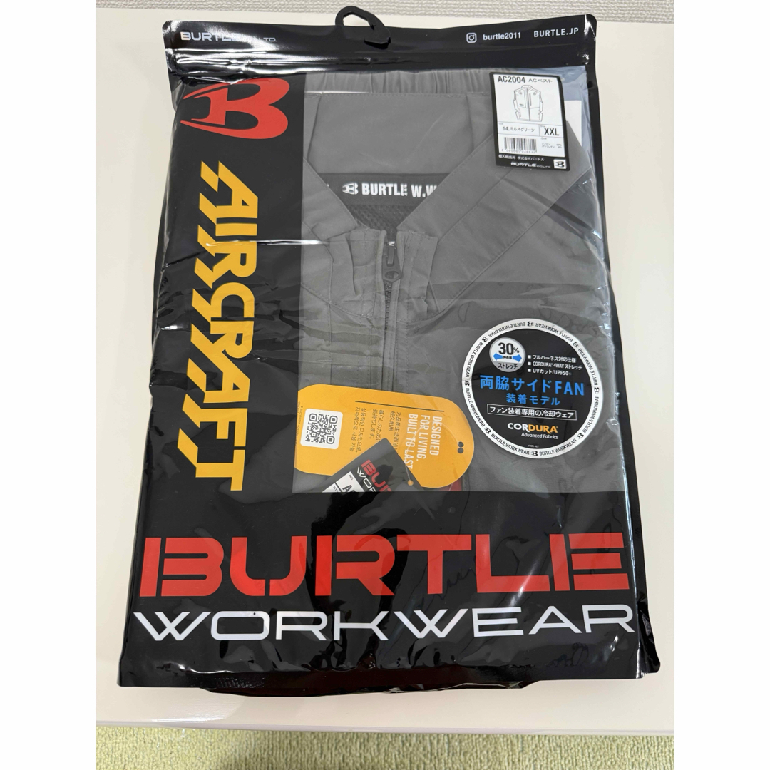 BURTLE(バートル)のバートル空調服 スマホ/家電/カメラの冷暖房/空調(扇風機)の商品写真