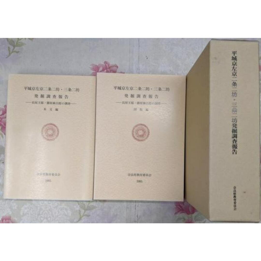 【中古】平城京左京二条二坊・三条二坊発掘調査報告 :長屋王邸・藤原麻呂邸の調査<奈良国立文化財研究所学報第54冊>/奈良国立文化財研究所 著 エンタメ/ホビーの本(その他)の商品写真
