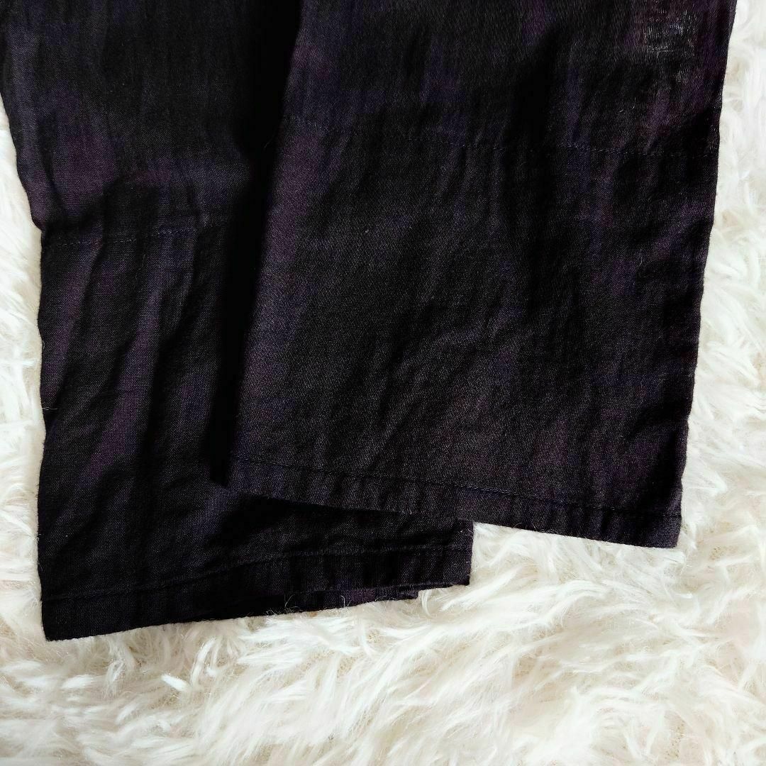 ヌキテパ　ne Quittez pas ティアード　ワンピース　七分袖　綿　黒 レディースのワンピース(その他)の商品写真