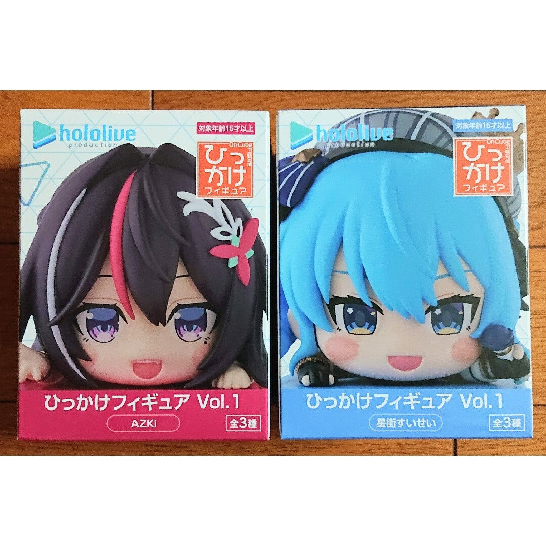 hololive(ホロライブ)の24時間以内に発送 ホロライブ ひっかけフィギュア AZKi 星街すいせい 2種 エンタメ/ホビーのフィギュア(その他)の商品写真
