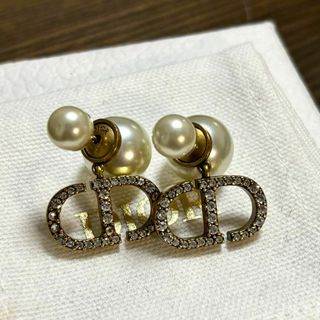 最終値下げ Christian イニシャル ABCDIOR クリスチャンディオール - Dior ピアス