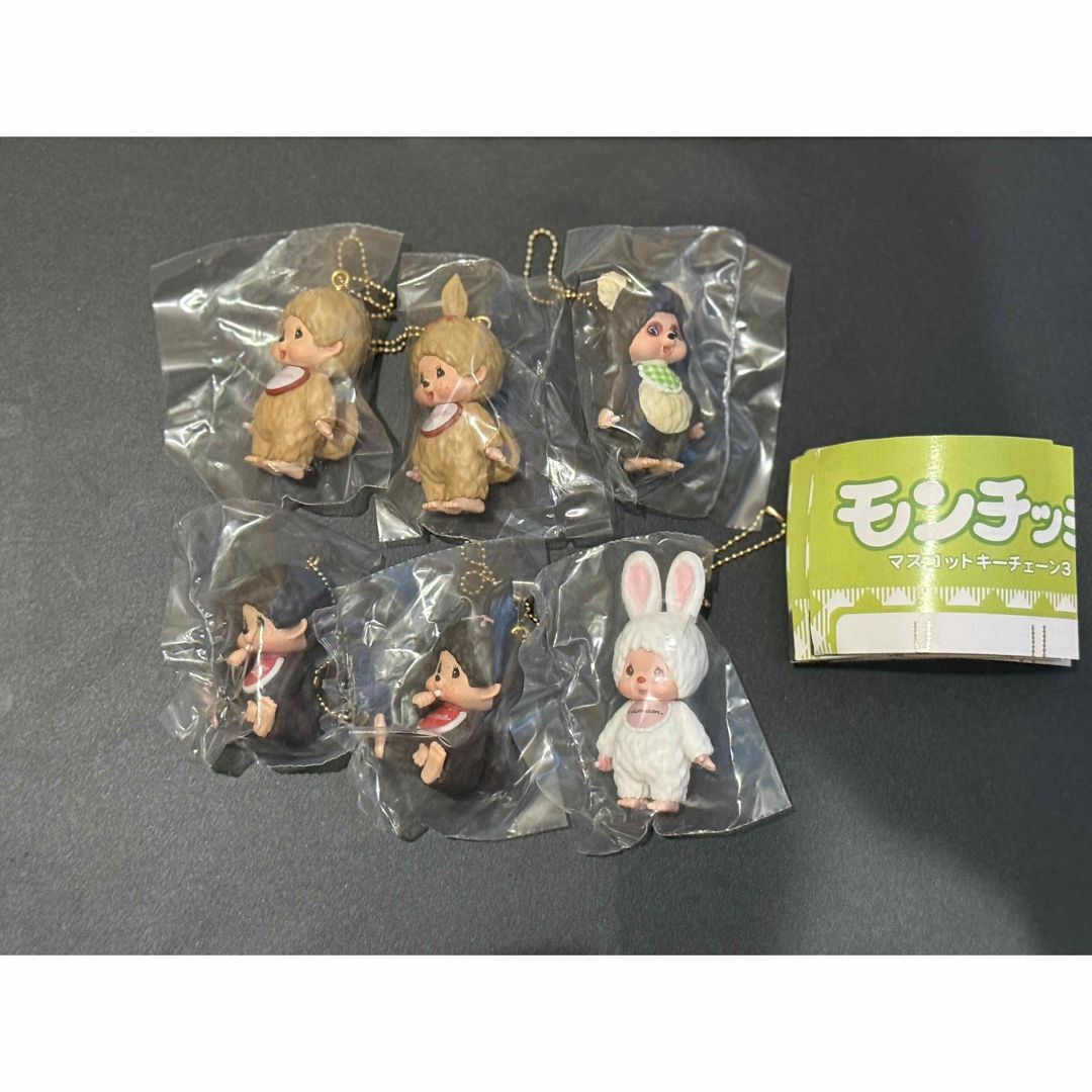 モンチッチ マスコットキーチェーン3 全6種セット エンタメ/ホビーのおもちゃ/ぬいぐるみ(キャラクターグッズ)の商品写真
