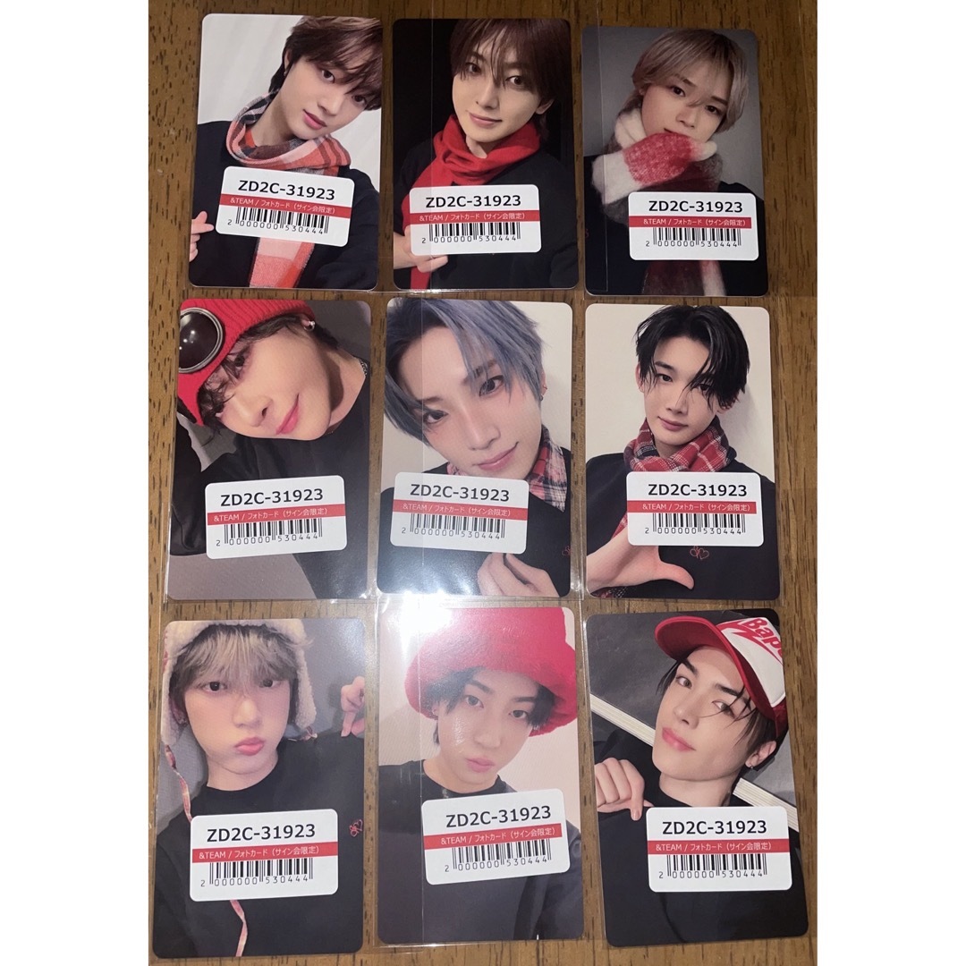 &TEAM 月狼 スプサ ユニバ トレカ コンプ セット 10 エンタメ/ホビーのCD(K-POP/アジア)の商品写真