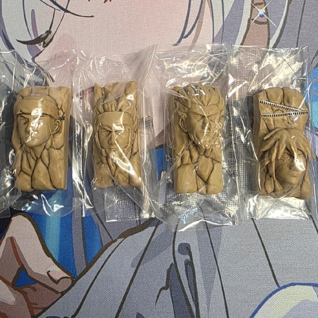 集英社(シュウエイシャ)の一番くじ NARUTO 火影岩マグネット コンプリート エンタメ/ホビーのおもちゃ/ぬいぐるみ(キャラクターグッズ)の商品写真