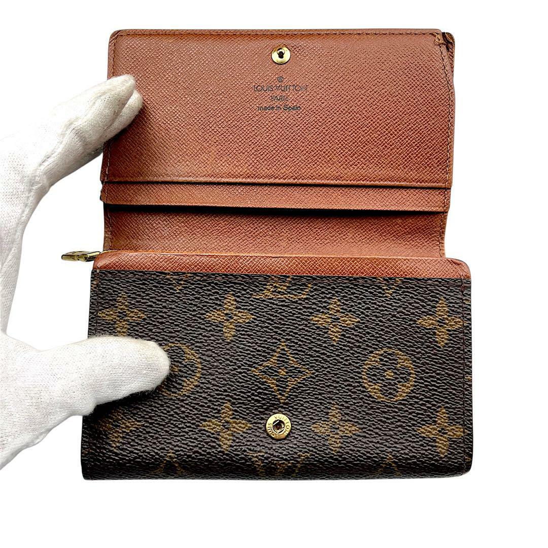 LOUIS VUITTON - 【外側美品】LOUIS VUITTON ルイヴィトン 折り LOUIS VUITTON - 【外側美品】LOUIS VUITTON ルイヴィトン 折り