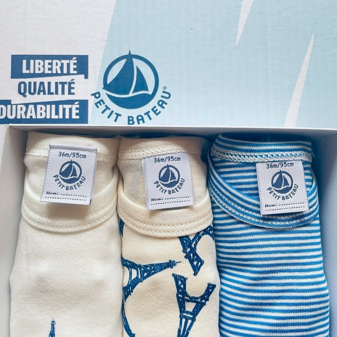 PETIT BATEAU(プチバトー)のりか様専用　36m キッズ/ベビー/マタニティのベビー服(~85cm)(肌着/下着)の商品写真