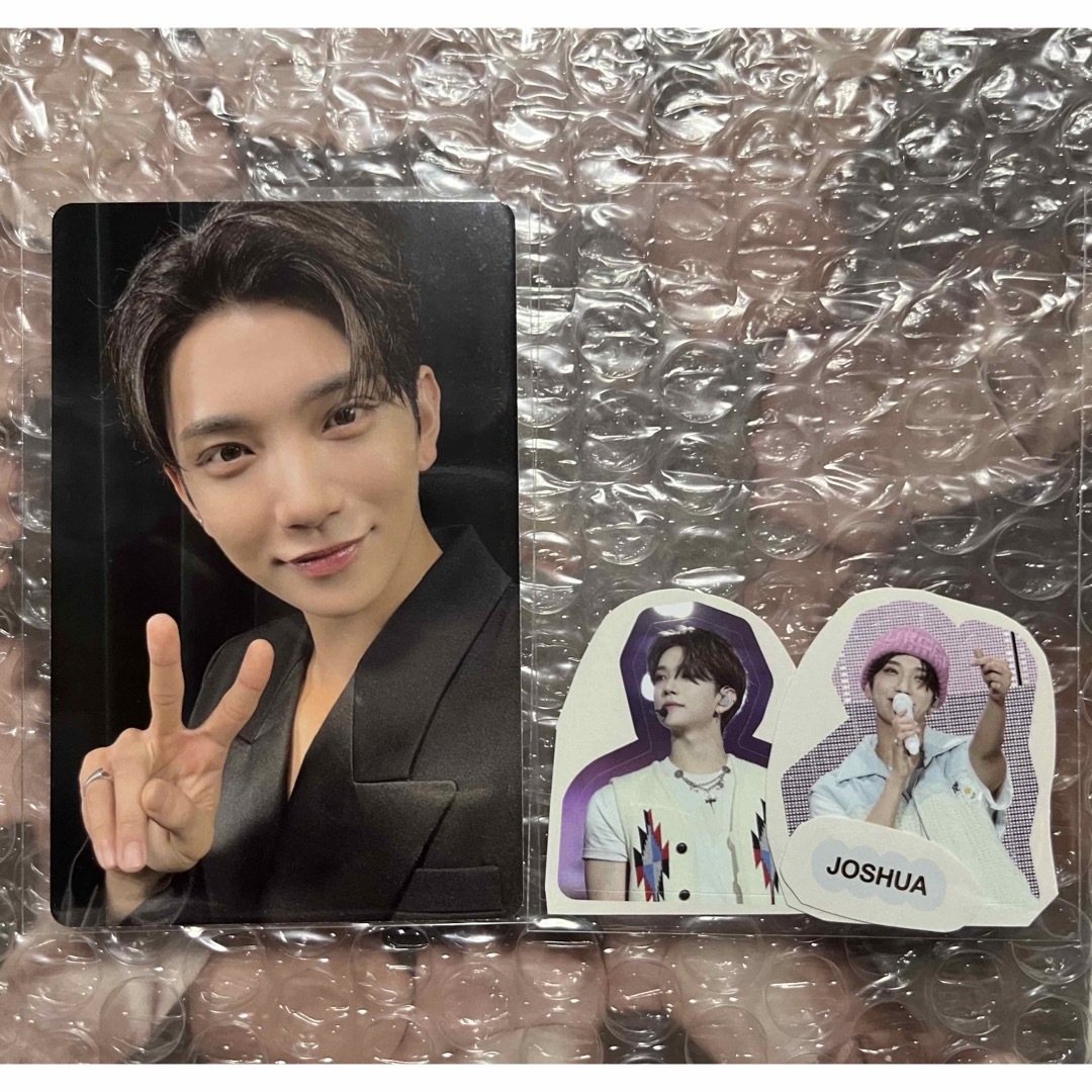 SEVENTEEN(セブンティーン)のSEVENTEEN RIGHT HERE デジコ トレカ・ステッカー 3枚セット エンタメ/ホビーのCD(K-POP/アジア)の商品写真