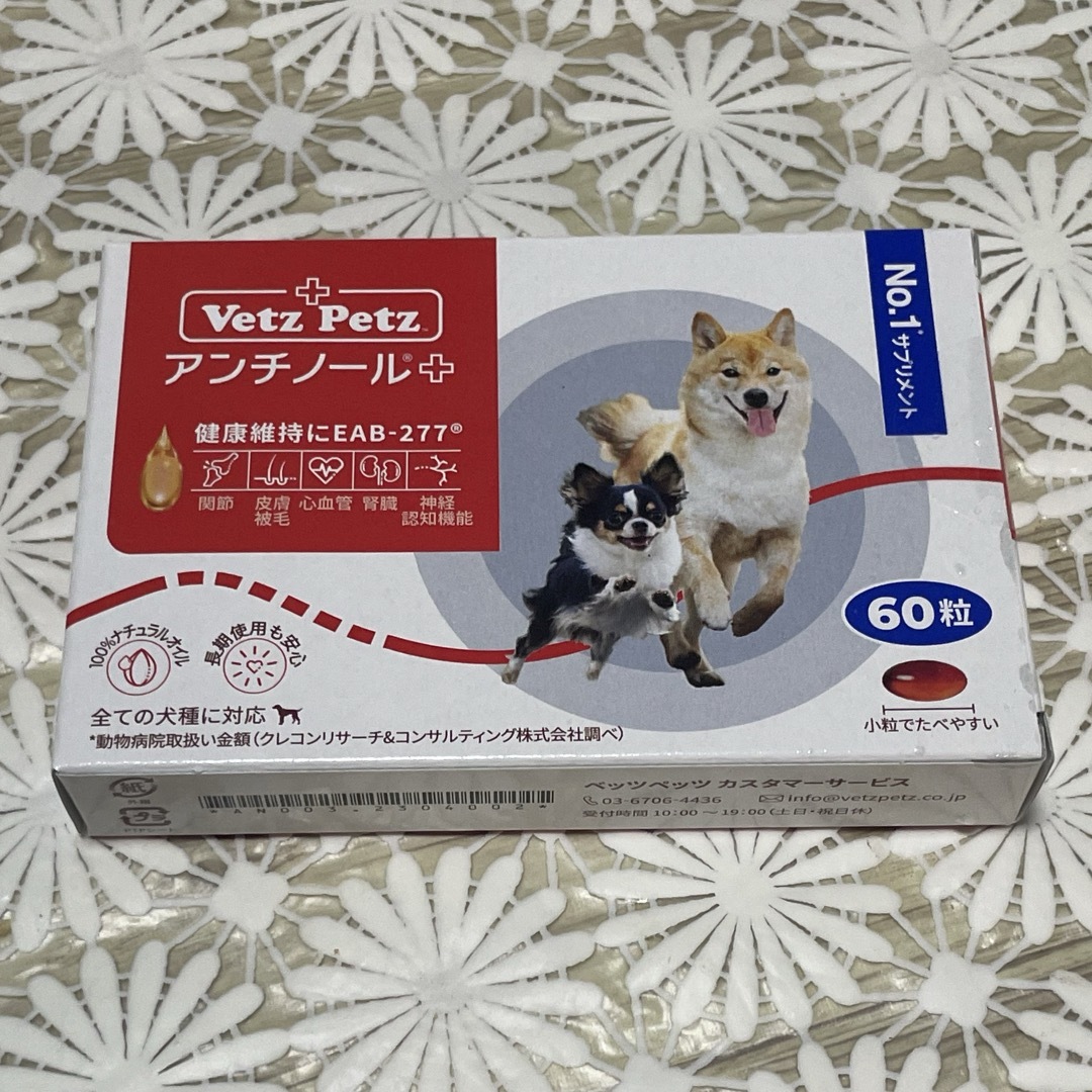 アンチノールプラス犬用60粒 その他のペット用品(犬)の商品写真