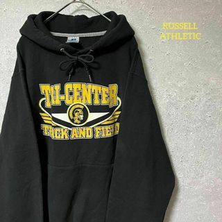 ラッセルアスレティック(Russell Athletic)のRUSSELL ATHLETIC ラッセル アスレチック パーカー プリント S(パーカー)