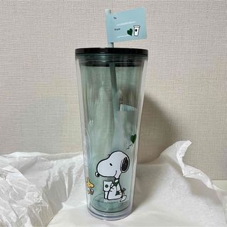 スターバックス(Starbucks)のスターバックス×PEANUTS コールドカップ タンブラー ブルー 710ml(タンブラー)