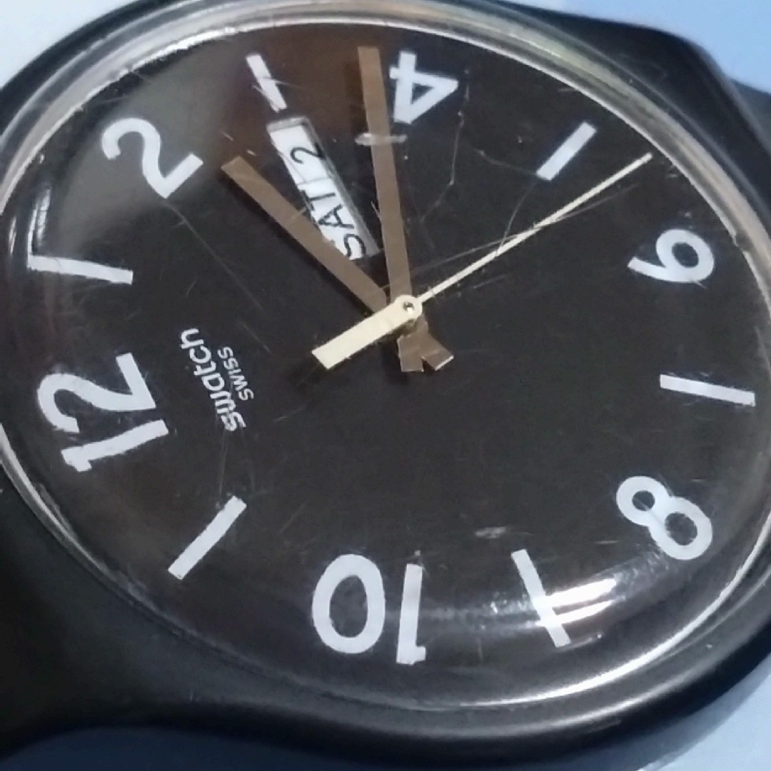 swatch(スウォッチ)のスウォッチ メンズクォーツ 電池交換済稼働品 メンズの時計(腕時計(アナログ))の商品写真