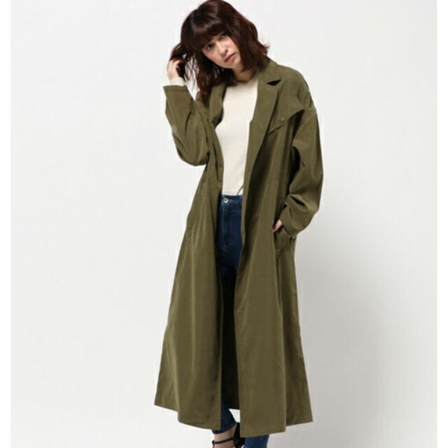 moussy(マウジー)の【takahashi様専用】moussy トレンチコート レディースのジャケット/アウター(トレンチコート)の商品写真