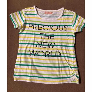 Mac-House - ストライプ 半袖Tシャツ カットソー　130cm 綿　100%