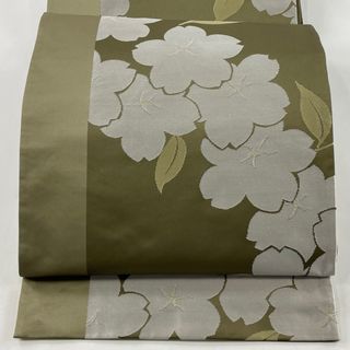 袋帯 美品 逸品 六通 正絹 【中古】(帯)