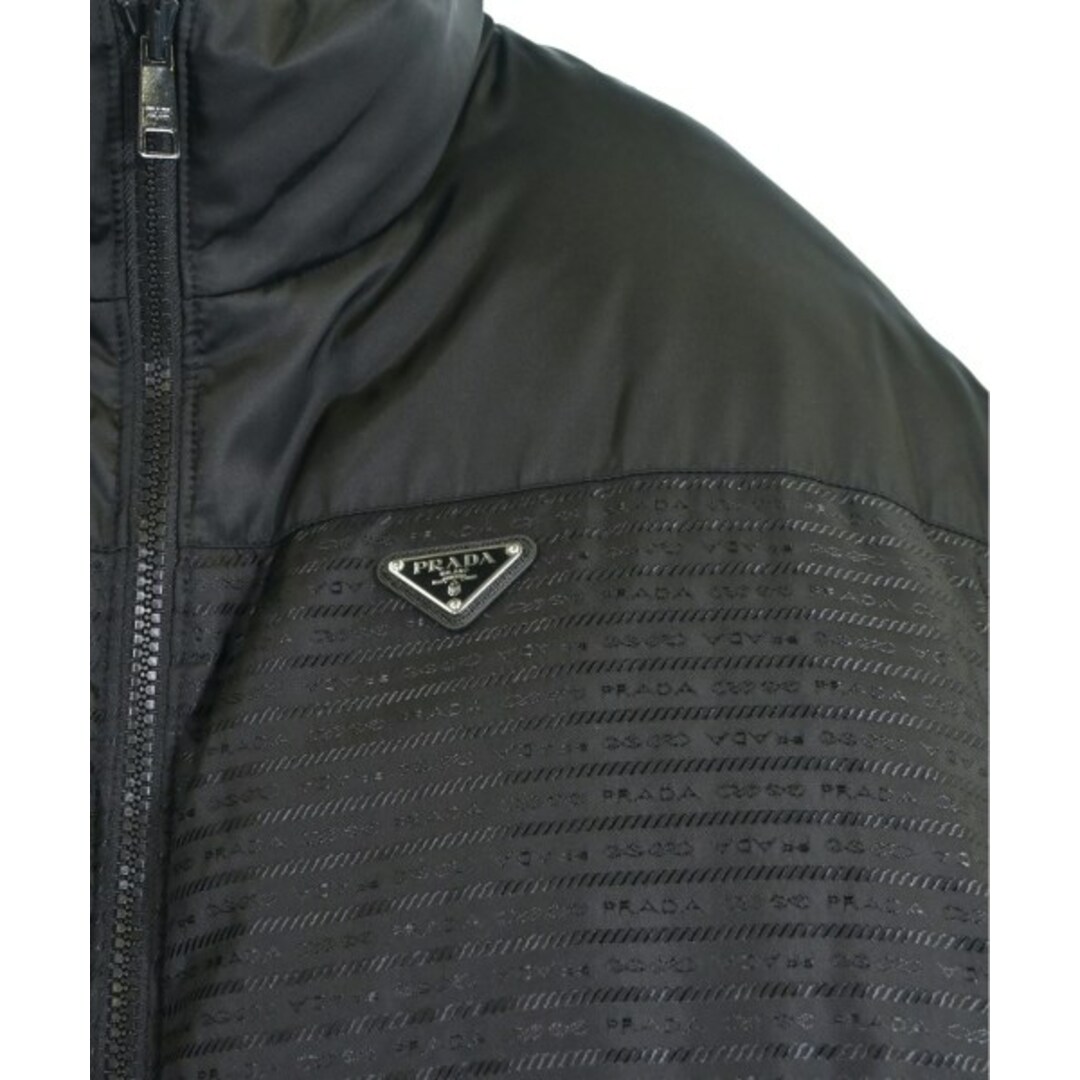 PRADA プラダ ダウンジャケット/ダウンベスト 黒 4103725Y0168 PRADA - PRADA プラダ ダウンジャケット/ダウンベスト M 黒