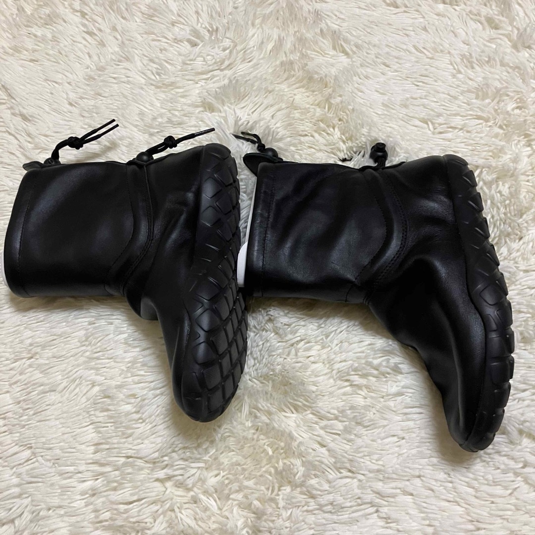 本店は 美品コムデギャルソンナイキコラボブラックブーツ 靴