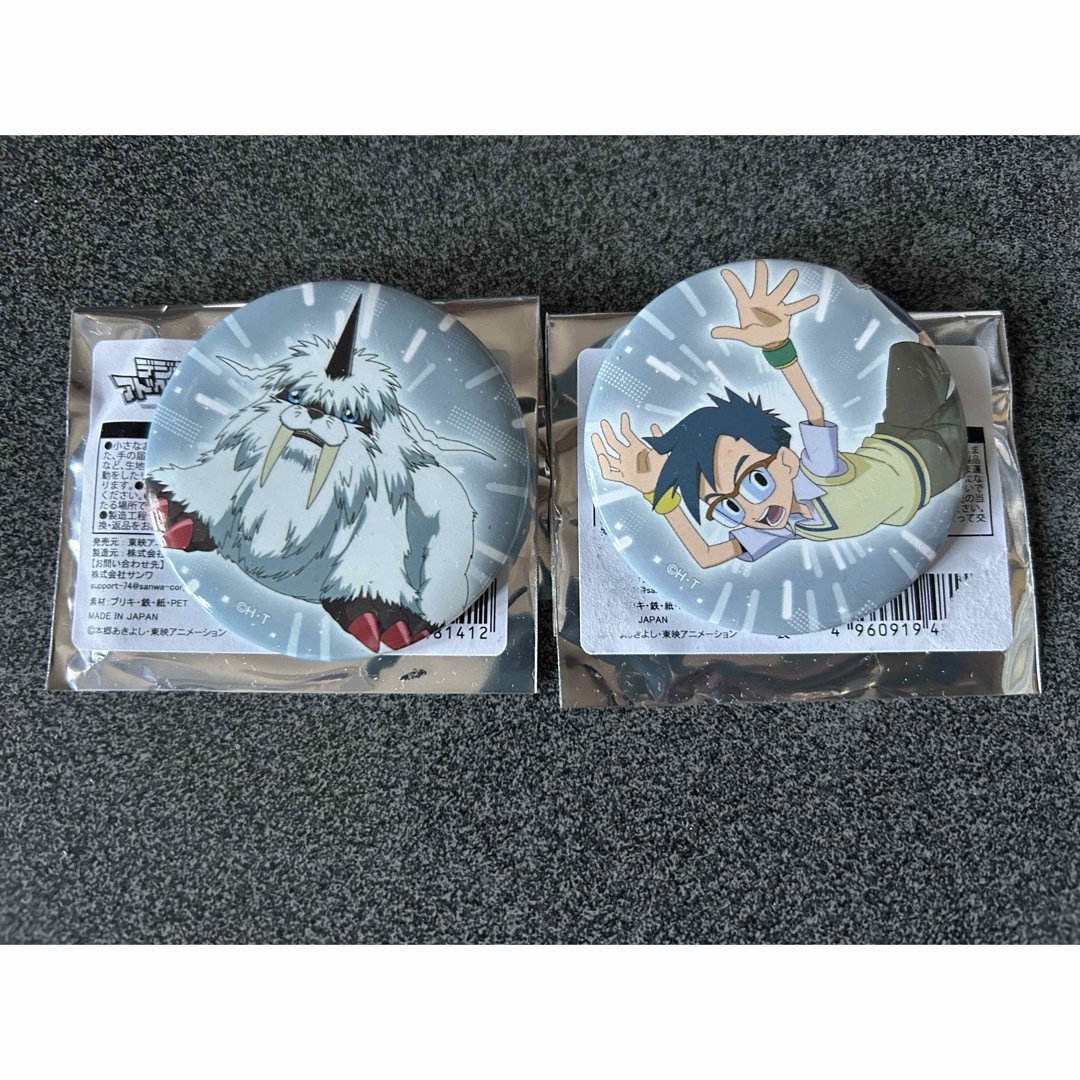 【未使用】 デジモン 缶バッジ 丈 イッカクモン セット アニバース エンタメ/ホビーのアニメグッズ(バッジ/ピンバッジ)の商品写真