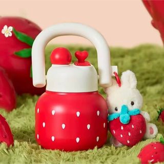 海外限定　スターバックス　いちご　うさぎ　　ステンレスタンブラー(タンブラー)
