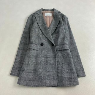 イネド(INED)の美品　イネド　テーラードジャケット　INED テーラードジャケット　ダブル(テーラードジャケット)
