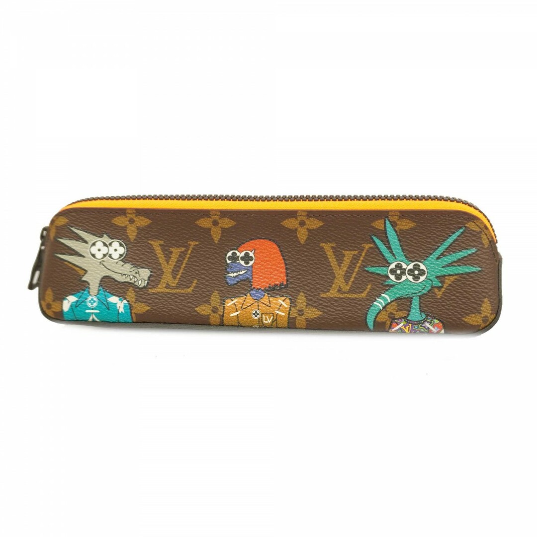 LOUIS VUITTON - ★SALE【5de6345】ルイヴィトン ペンケース モノグラム トゥルースエリザベット GI0580 ブラウン マルチカラー【中古】メンズ レディース ユニセックス