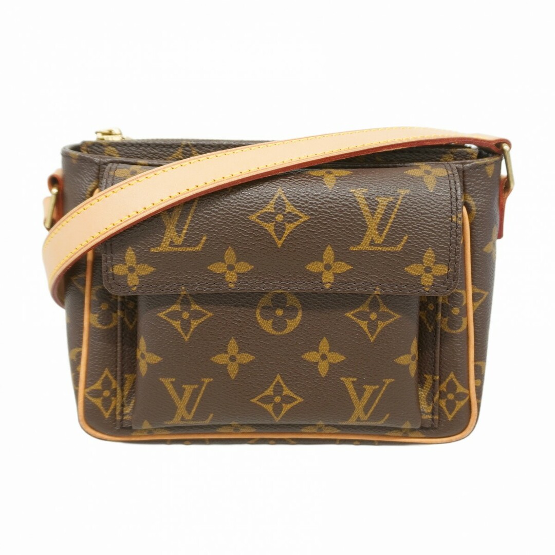 LOUIS VUITTON - 【5de6380-b】ルイヴィトン ショルダーバッグ モノグラム ヴィバシテPM M51165 ブラウン【中古】レディース
