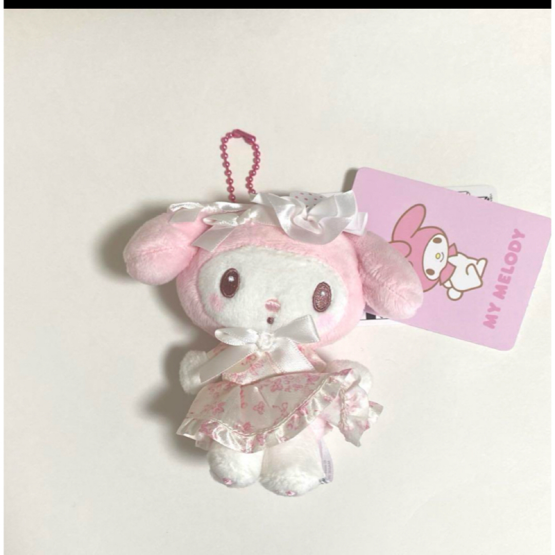サンリオ マイメロディ 50th 白いちご キーホルダー マスコットコレクション エンタメ/ホビーのおもちゃ/ぬいぐるみ(キャラクターグッズ)の商品写真
