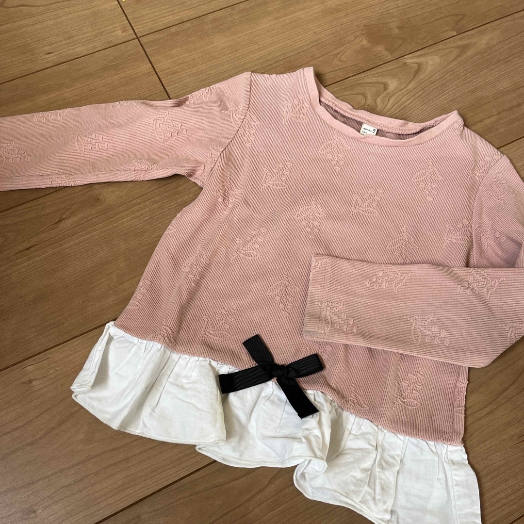 apres les cours(アプレレクール)のアプレレクール　Tシャツ　120 キッズ/ベビー/マタニティのキッズ服女の子用(90cm~)(Tシャツ/カットソー)の商品写真