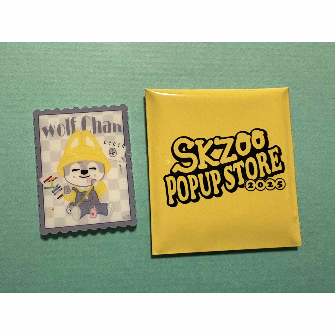 Stray Kids(ストレイキッズ)のSKZOO ランダムアクリルステッカー(ウルフチャン②) エンタメ/ホビーのタレントグッズ(アイドルグッズ)の商品写真