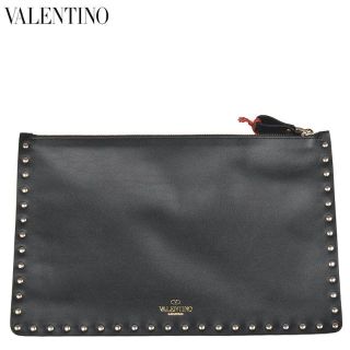 ヴァレンティノ(VALENTINO)の専用VALENTINO GARAVANI ヴァレンチノ スタッズクラッチバッグ(クラッチバッグ)