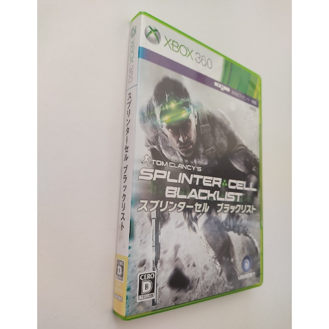 Xbox360(エックスボックス360)の[xbox360]スプリンターセルブラックリストTom Clancy'ssp エンタメ/ホビーのゲームソフト/ゲーム機本体(家庭用ゲームソフト)の商品写真
