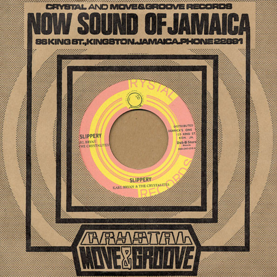 7” Karl Bryan & Crystalites Slippery DSRDH7019 Crystal, Dub Store Japan Vinyl /00080 エンタメ/ホビーのエンタメ その他(その他)の商品写真
