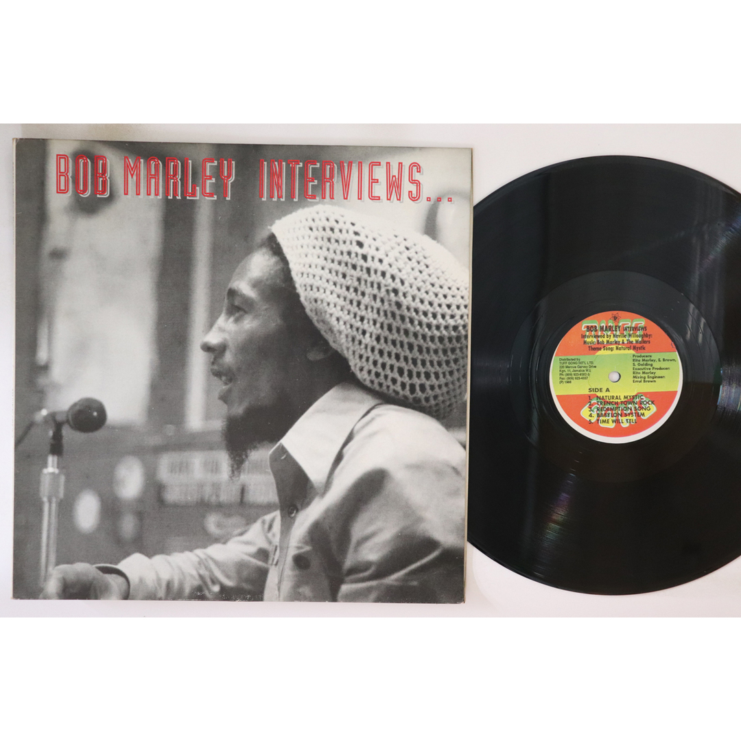 ジャマイカLP Bob Marley Interviews… TGI236000903 TUFF GONG /00260 エンタメ/ホビーのエンタメ その他(その他)の商品写真
