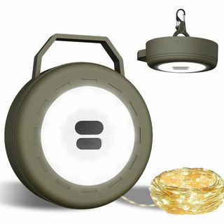led ライト ランタン 充電式 ストリングライト2in1 小型 キャンプ